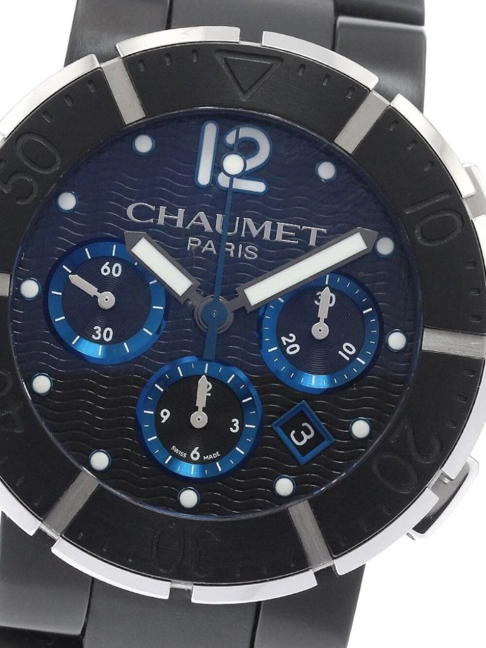Chaumet Class One Chronograph X XL W17291-45B black Dial Automatic Men's_943558